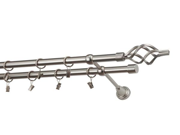 Garniže 19x19mm - dvojradové - GUĽA AZUR - satin