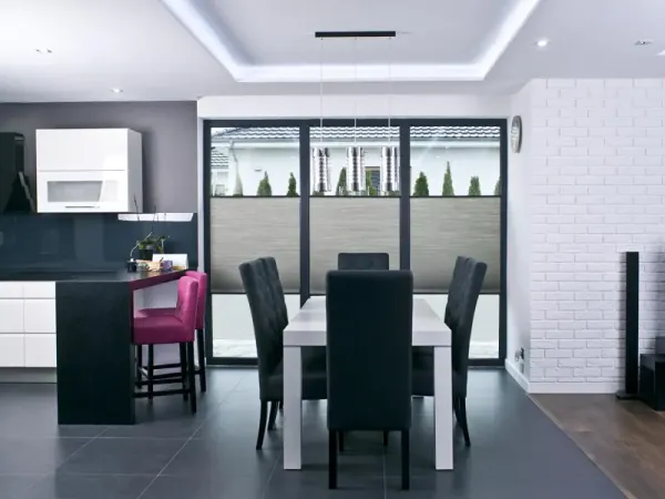 Plisé rolety LUX - látka BLACKOUT (zatemňujúca) 3