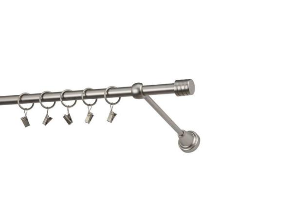 Garniže 16mm - jednoradové - RADIATOR - satin