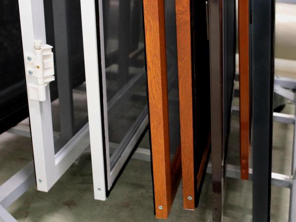 Zsanéros szúnyogháló AJTÓRA - faimitáció 8