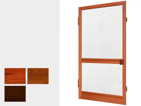 Zsanéros szúnyogháló AJTÓRA - faimitáció