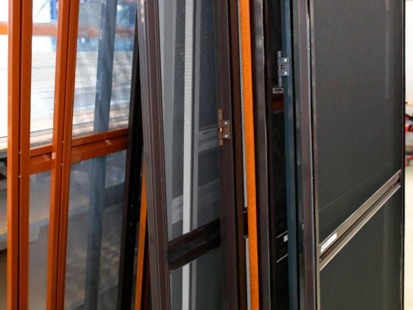 Zsanéros szúnyogháló AJTÓRA - faimitáció 6