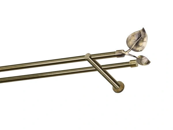 Kétsoros 16x16mm karnis - NAGY LEVÉL - antik 1