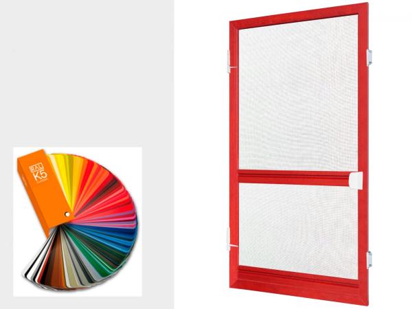 Zsanéros szúnyogháló AJTÓRA - RAL színek