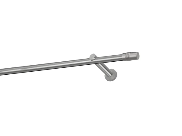 Garniža 19mm - drážková tyč - 1rad - CYLINDER - satin 1