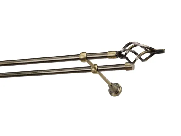 Garniže 16x16mm - dvojradové - GUĽA AZUR - antik 1