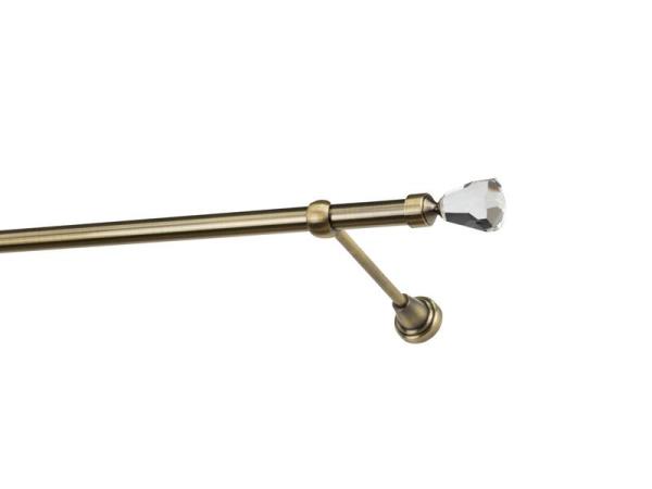 Garniže 19mm - jednoradové - CRYSTAL CONE - antik 1