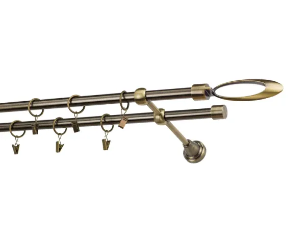 Garniže 16x16mm - dvojradové - VENEZIA - antik