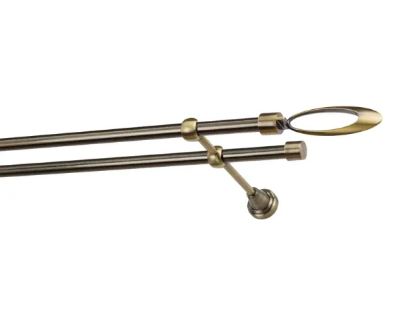 Garniže 16x16mm - dvojradové - VENEZIA - antik 1