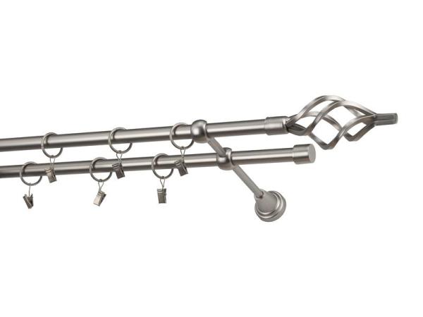 Garniže 16x16mm - dvojradové - GUĽA AZUR - satin