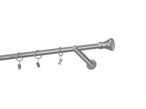 Egysoros 19mm karnis - KOLOSEO - satin