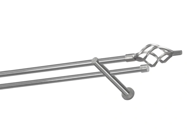 Kétsoros 16x16mm karnis - AZUR GOLYÓ - satin 1