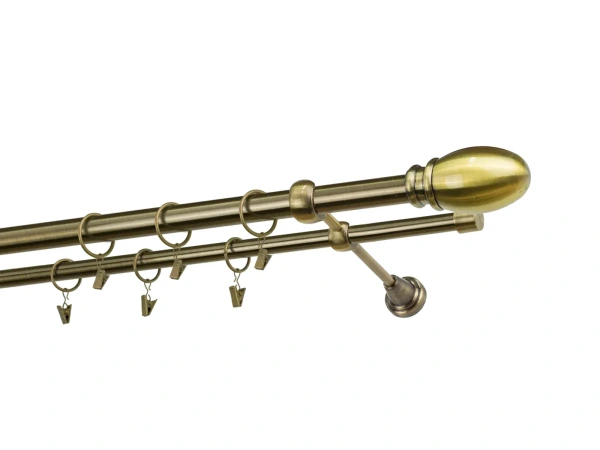 Kétsoros 25x16mm karnis - BELUNO - antik