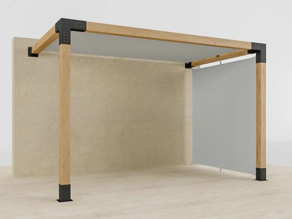 VEGAS Pergola - falhoz rögzített - 1 szakaszos