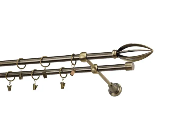 Garniže 16x16mm - dvojradové - PANTEON - antik