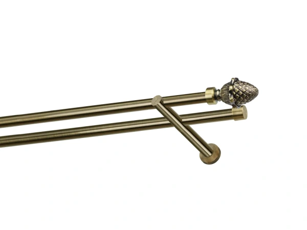 Kétsoros 19x19mm karnis - MAKK - antik 1