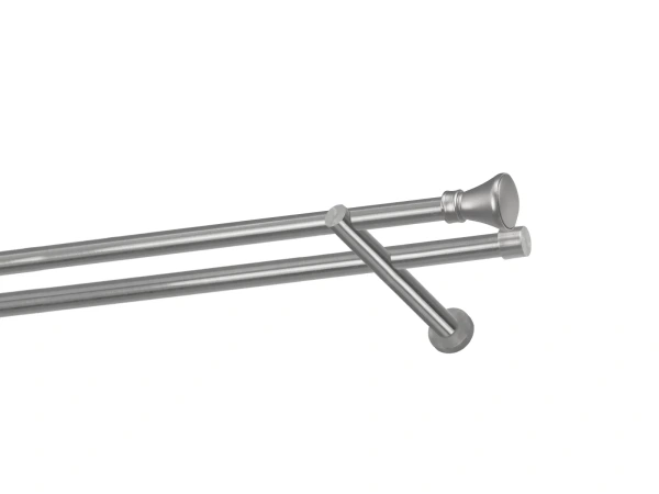 Kétsoros 19x19mm karnis - KOLOSEO - satin 1