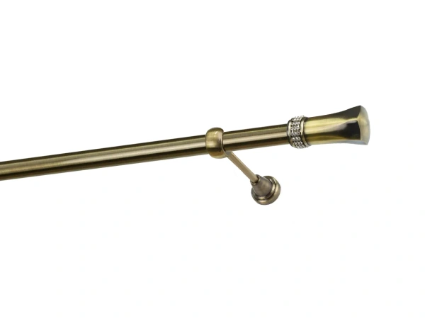 Egysoros 25mm karnis - PLUTON CRYSTAL - antik 1