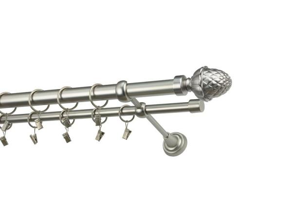 Garniže 25x16mm - dvojradové - ŽALUĎ - satin