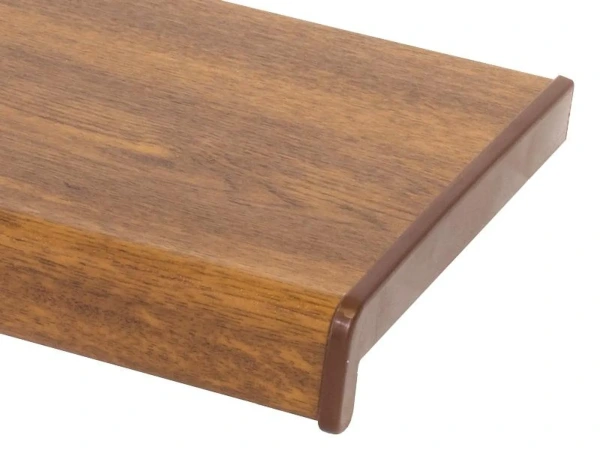 Belső műanyag ablakpárkány - arany tölgy