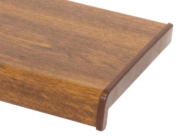 Belső műanyag ablakpárkány - arany tölgy