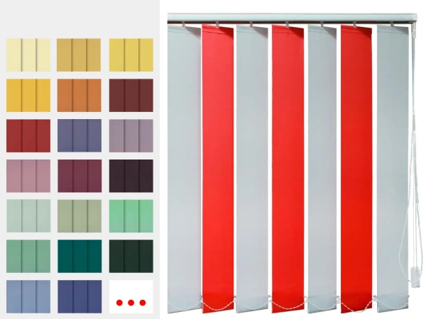 Kétszínű szalagfüggöny - ÉDEN szövet