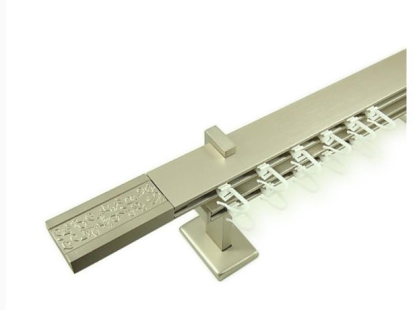 Kétsínes SQUARE LINE karnis -  ARTIS karnisvég