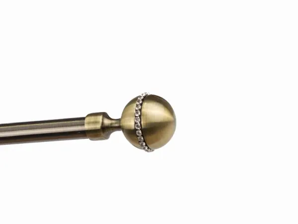 Garniže 16mm - jednoradové - KALISTO CRYSTAL - antik 4