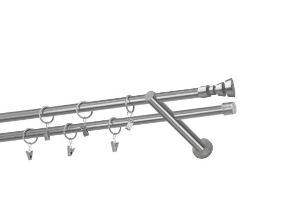 Kétsoros 16x16mm karnis - AFINA - satin