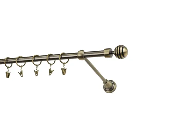 Garniže 16mm - jednoradové - VERONA - antik