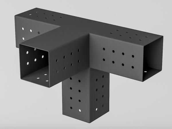 Pergola VEGAS - o stenu - 2 sekčná 6