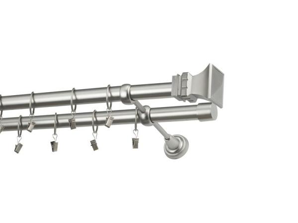 Garniže 25x25mm - dvojradové - VEŽA - satin