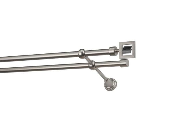 Garniže 16x16mm - dvojradové - SATURN - satin 1