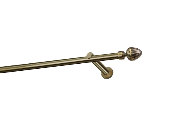 Garniža 19mm - drážková tyč - 1rad - ODEON - antik 1