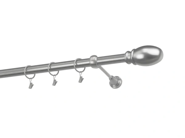 Egysoros 25mm karnis - BELUNO - satin