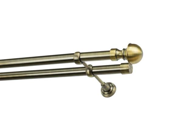 Garniže 25x25mm - dvojradové - BOSTON - antik 1