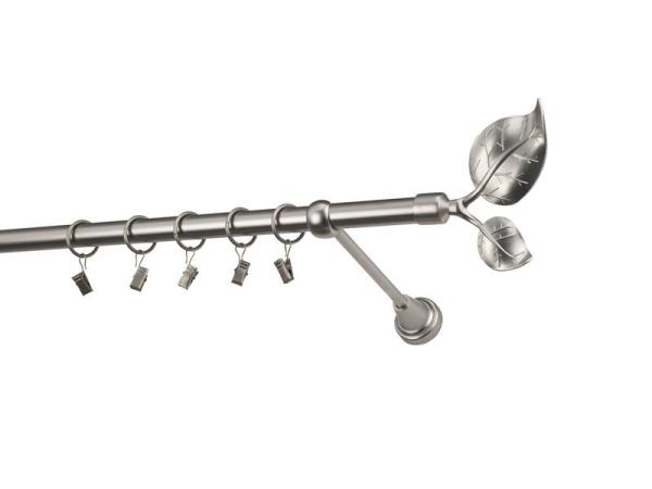 Garniže 19mm - jednoradové - LIST VEĽKÝ - satin