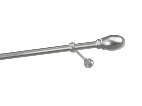 Egysoros 25mm karnis - BELUNO - satin 1