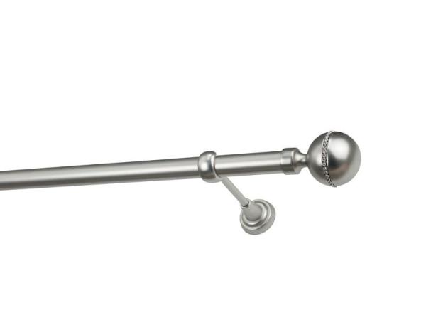 Garniže 25mm - jednoradové - KALISTO CRYSTAL - satin 1