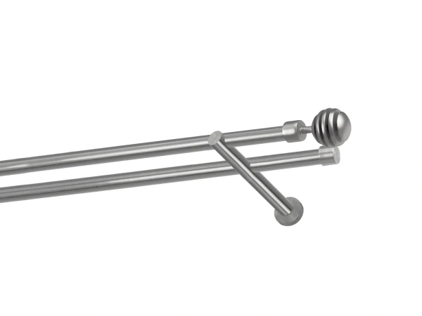 Kétsoros 19x19mm karnis - VERONA - satin 1