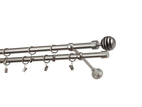 Garniže 19x19mm - dvojradové - VERONA - satin