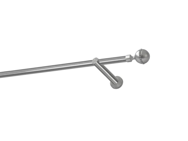 Egysoros 16mm karnis - KALISTO CRYSTAL - satin 1