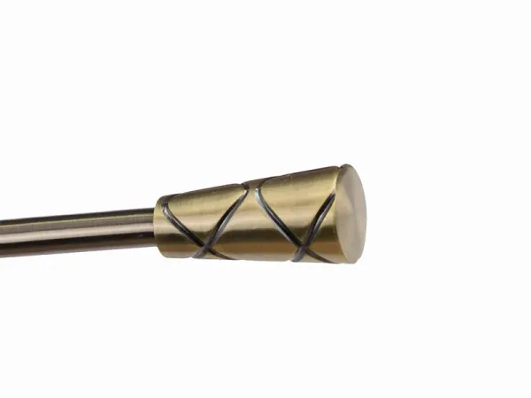 Garniže 16x16mm - dvojradové - TRAPEZIUM - antik 5