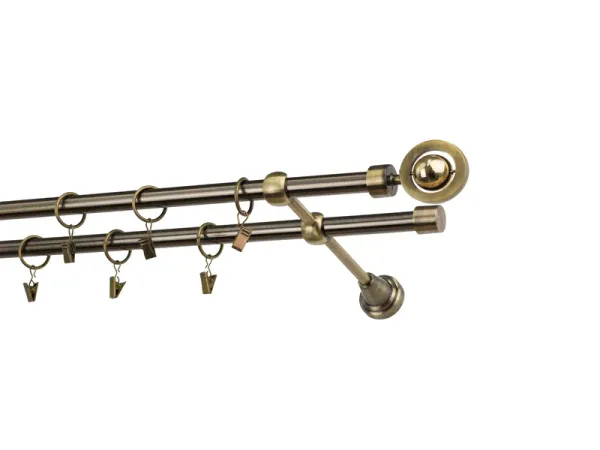 Garniže 16x16mm - dvojradové - JUPITER - antik