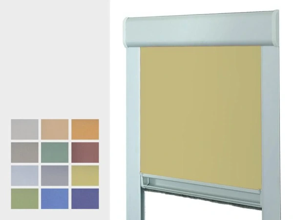 SKYLIGHT rolók tetőablakokra – hagyományos CSÁD szövet - ROTO ablakra