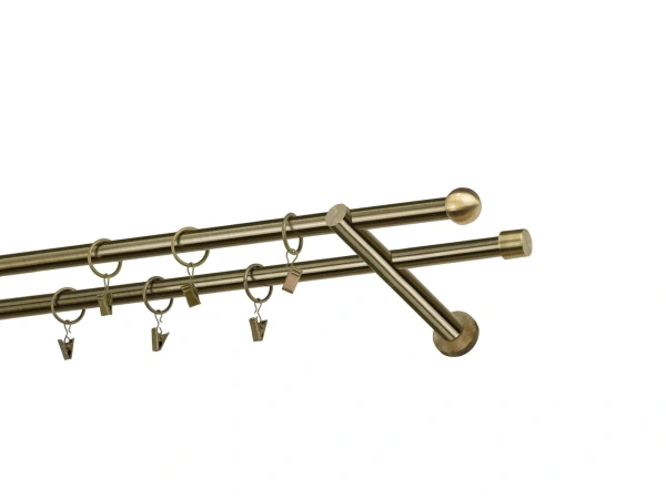 Kétsoros 16x16mm karnis - BOLOGNA - antik