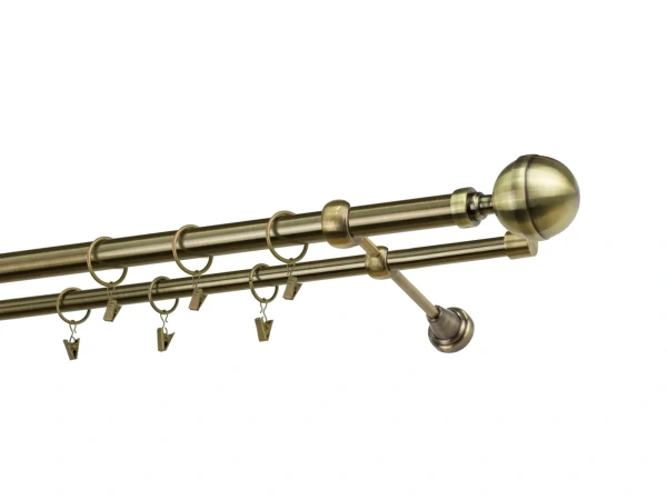 Kétsoros 25x16mm karnis - KALISTO - antik