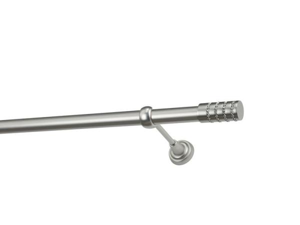 Garniže 25mm - jednoradové - CYLINDER CRYSTAL - satin 1