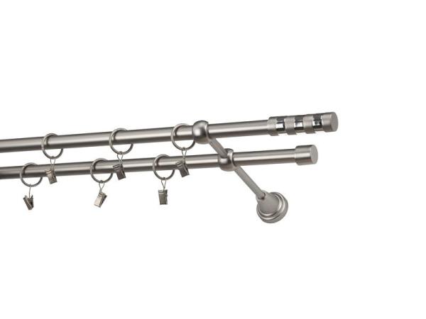 Garniže 16x16mm - dvojradové - SIGMA - satin