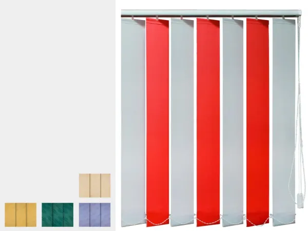 Kétszínű szalagfüggöny - MADEIRA szövet